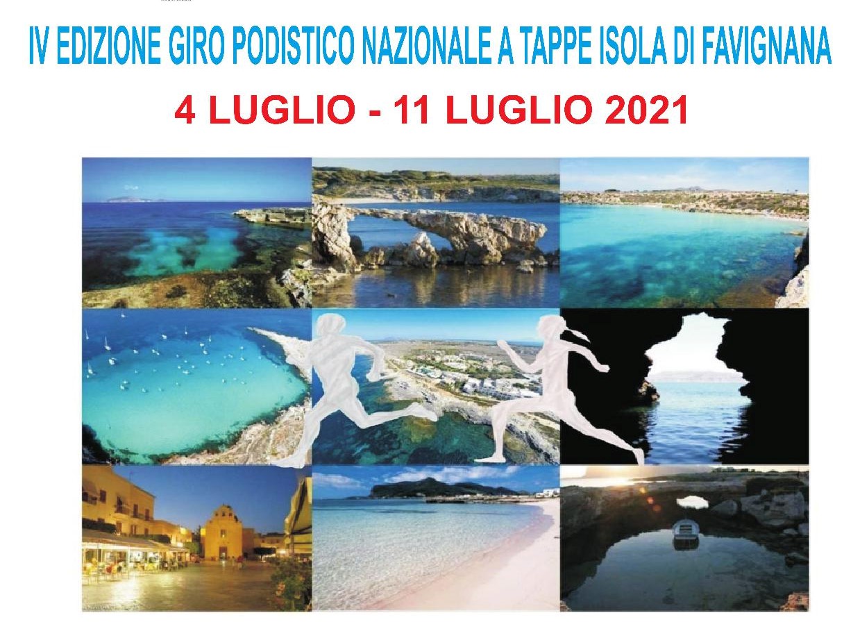 IV Giro Podistico Nazionale a Tappe Isola di Favignana - I tappa